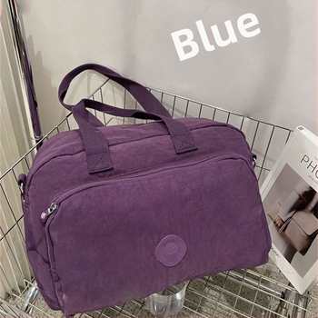 Geantă tote de călătorie cu capacitate mare, compatibilă cu bagajele pe role, casual și versatil, purtare în mână, pe umăr sau crossbody