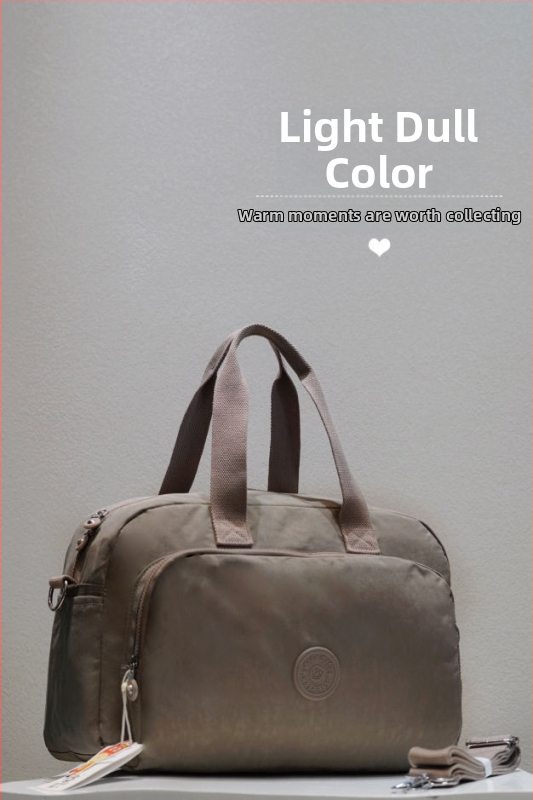 Geantă tote de călătorie cu capacitate mare, compatibilă cu bagajele pe role, casual și versatil, purtare în mână, pe umăr sau crossbody
