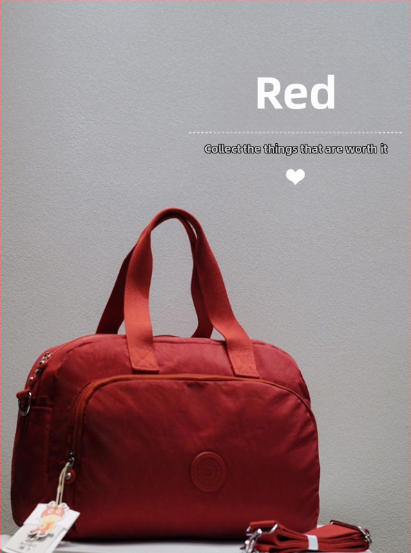 Geantă tote de călătorie cu capacitate mare, compatibilă cu bagajele pe role, casual și versatil, purtare în mână, pe umăr sau crossbody