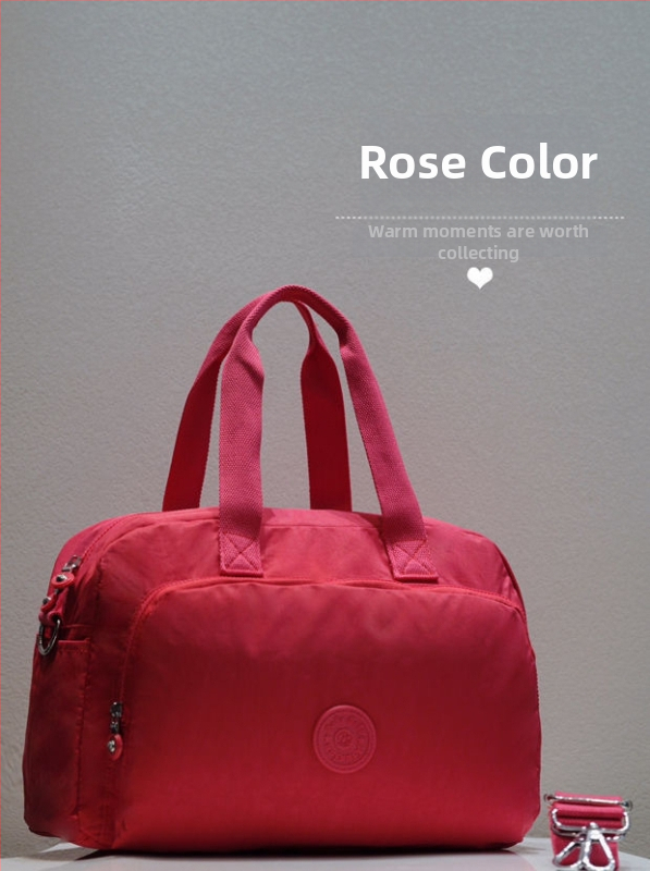 Geantă tote de călătorie cu capacitate mare, compatibilă cu bagajele pe role, casual și versatil, purtare în mână, pe umăr sau crossbody