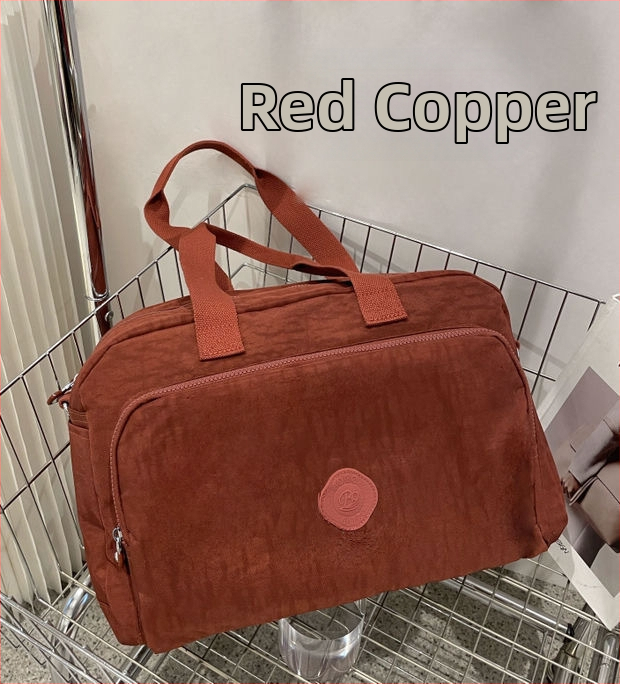 Geantă tote de călătorie cu capacitate mare, compatibilă cu bagajele pe role, casual și versatil, purtare în mână, pe umăr sau crossbody