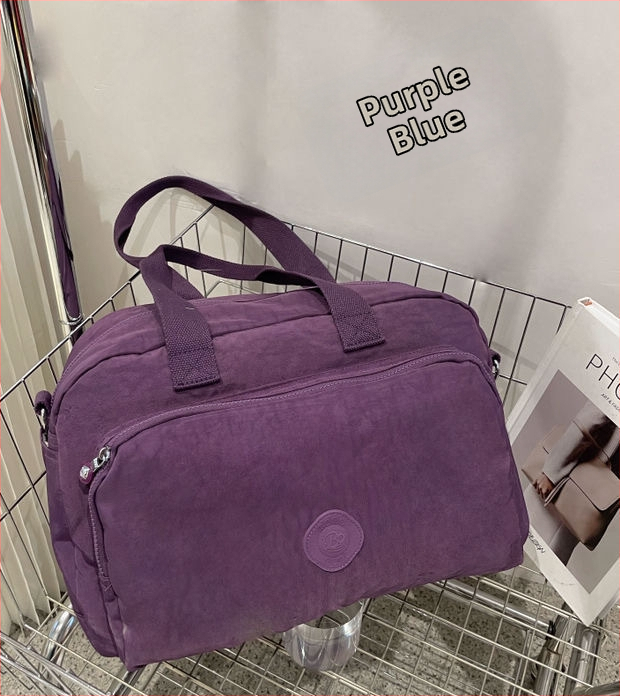 Geantă tote de călătorie cu capacitate mare, compatibilă cu bagajele pe role, casual și versatil, purtare în mână, pe umăr sau crossbody