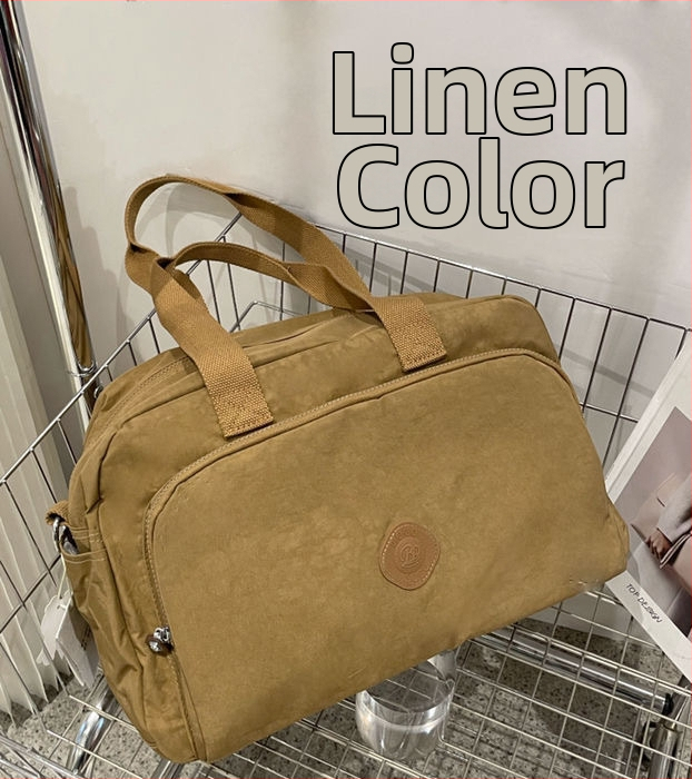 Geantă tote de călătorie cu capacitate mare, compatibilă cu bagajele pe role, casual și versatil, purtare în mână, pe umăr sau crossbody