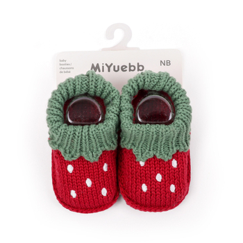 Pantofi de bebeluș cu model desen animat, tricot din lână, moi și confortabili, 0–3 luni