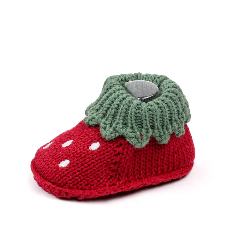 Pantofi de bebeluș cu model desen animat, tricot din lână, moi și confortabili, 0–3 luni