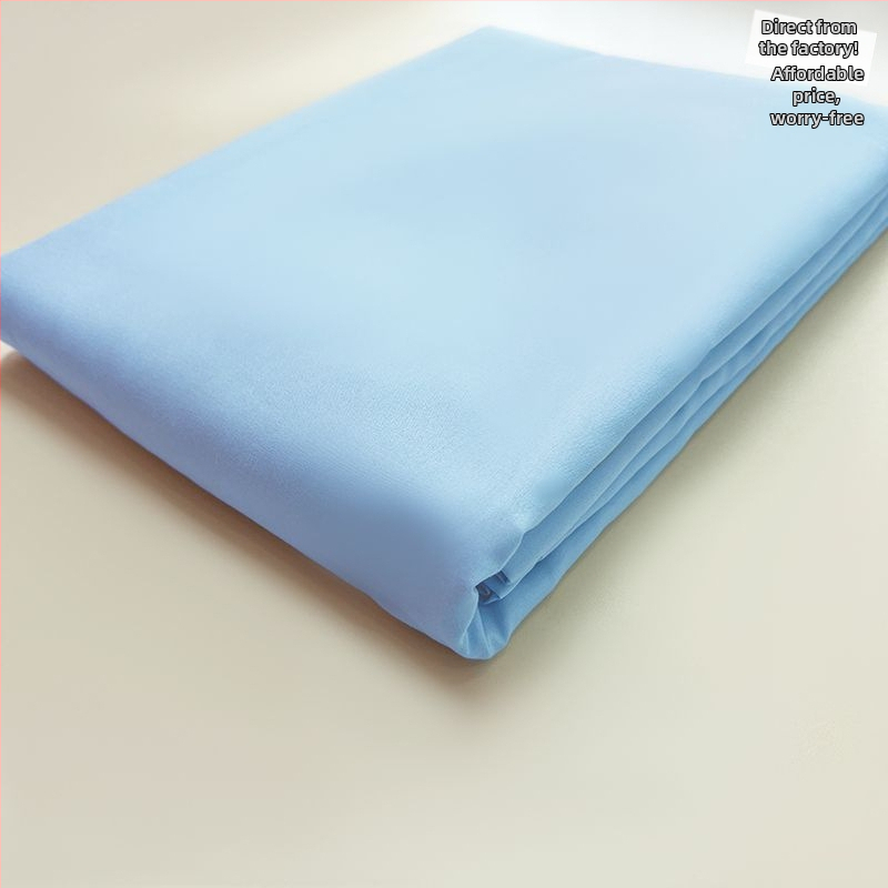 Egyszemélyes ágyhoz való viszkóz lepedő, egyszínű, vastított, minimalist stílus.