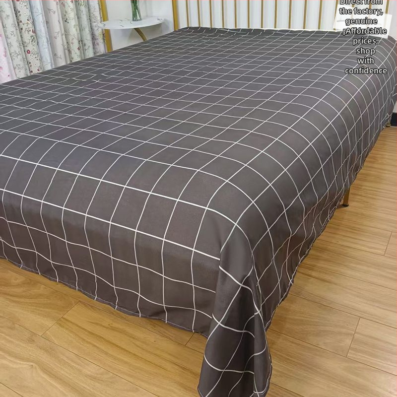 Egyszemélyes ágyhoz való viszkóz lepedő, egyszínű, vastított, minimalist stílus.