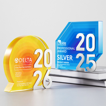 2026 visokokvalitetni kristalni trofej – izvanredan tim zaposlenika, memorijalna medalja s besplatnim graviranjem za godišnju svečanost