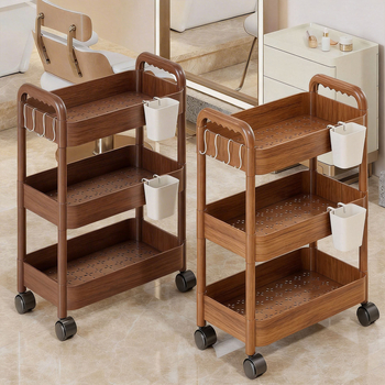 Πολυλειτουργική καρότσα εξοπλισμού ομορφιάς με αποθήκευση για μανικιούρ και εργαλεία κομμωτικής, τατουάζ και extensions βλεφαρίδων