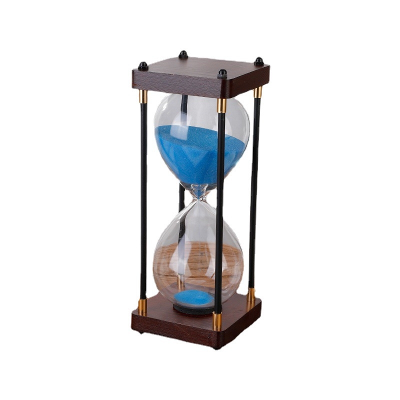 Clepsidră retro, ornament pentru birou, timer de 30/60 minute, decor de masă creativ, cadou pentru Ziua Îndrăgostiților Chineze