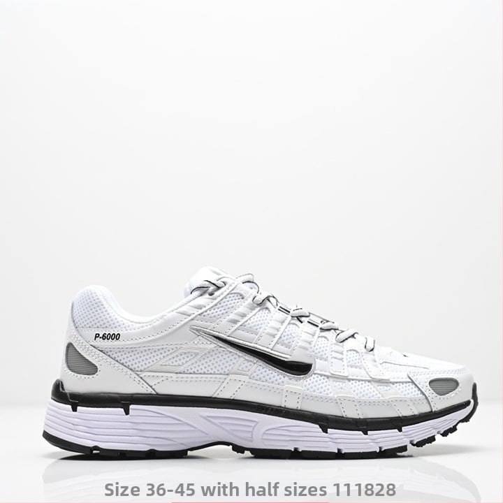 P-6000 Pantofi retro tip dad, partea superioară din plasă respirabilă, talpă groasă pentru înălțime suplimentară, încălțăminte sport casual, unisex