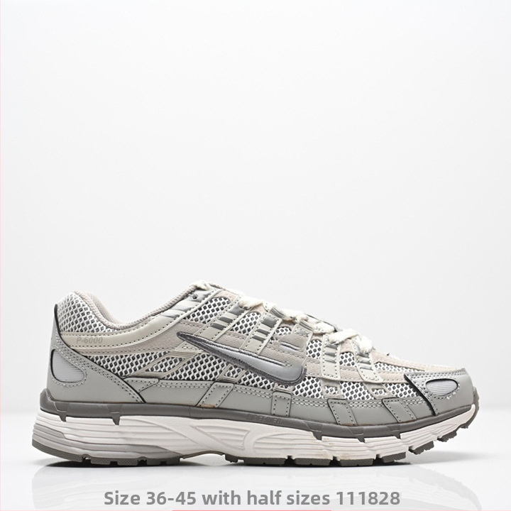 P-6000 Retro Dad Shoes, sieťovaný zvršok, hrubá podrážka pre väčšiu výšku, ležérne bežecké tenisky, unisex