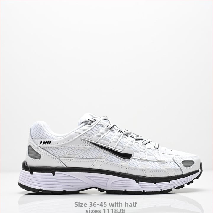 P-6000 Pantofi retro tip dad, partea superioară din plasă respirabilă, talpă groasă pentru înălțime suplimentară, încălțăminte sport casual, unisex