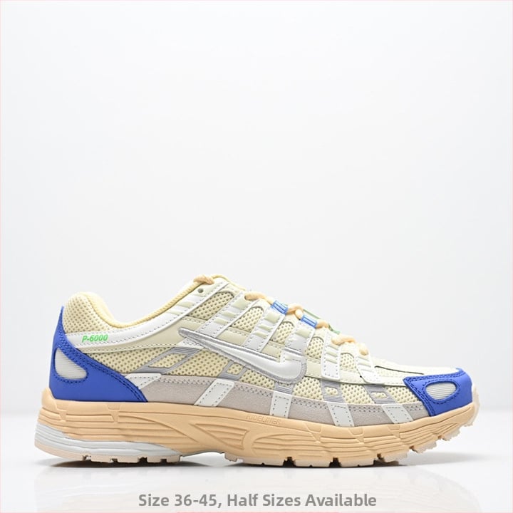 P-6000 Pantofi retro tip dad, partea superioară din plasă respirabilă, talpă groasă pentru înălțime suplimentară, încălțăminte sport casual, unisex