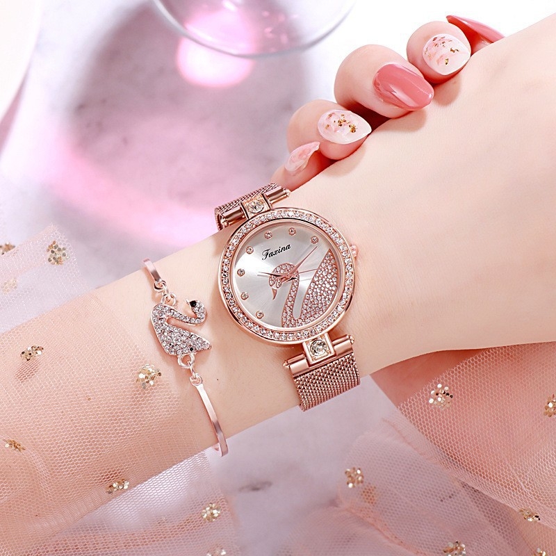 Little Swan női óra — könnyű luxus, szűk körű elegáns minimalistikus dizájn, diákoknak