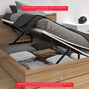 Plynové vzpery pre tatami postele, hydraulické podporné tyče pre lamelový rošt, pneumatické zdvíhače postelí