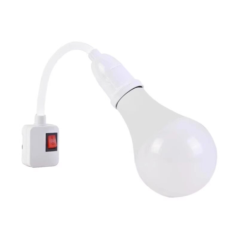LED žarulja za spavaću sobu — ultra jarko osvjetljenje, plug-in noćna svjetiljka sa prekidačem, zidna lampica uz krevet