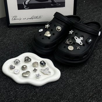 Διακοσμητικά charms για παπούτσια μπαλέτου για Crocs, DIY με κρύσταλλα και λίθους