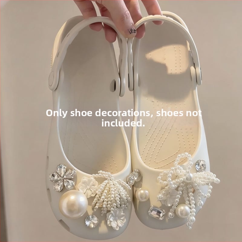 Διακοσμητικά charms για παπούτσια μπαλέτου για Crocs, DIY με κρύσταλλα και λίθους