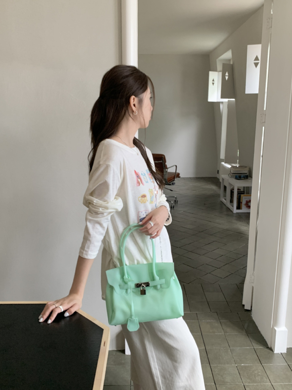 Kiiikiii Geantă Jelly mică Kelly Tote pentru femei