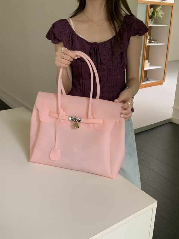 Kiiikiii Geantă Jelly mică Kelly Tote pentru femei