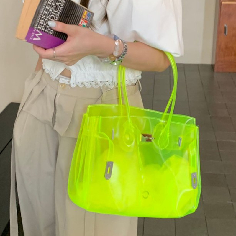 Kiiikiii Geantă Jelly mică Kelly Tote pentru femei
