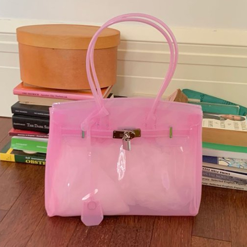 Kiiikiii Geantă Jelly mică Kelly Tote pentru femei