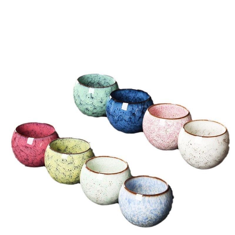 Tianmu Jianzhan porcelán teás/kávés pohár, kerámia, kemencés máz, egyes pohár, mester pohár, különféle tea tálak