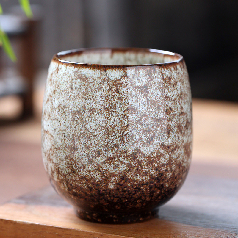 Tianmu Jianzhan porcelán teás/kávés pohár, kerámia, kemencés máz, egyes pohár, mester pohár, különféle tea tálak