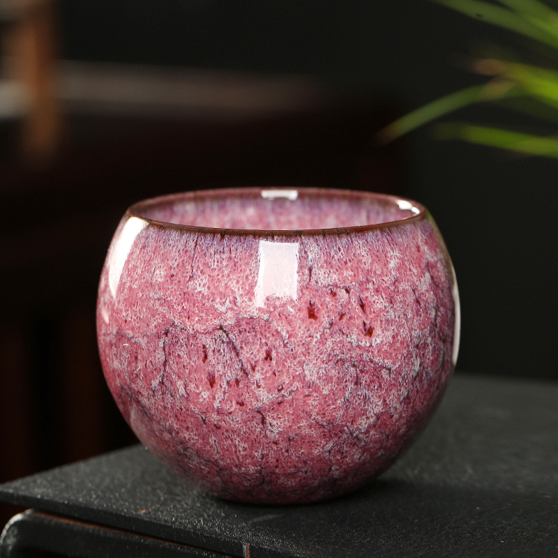 Tianmu Jianzhan porcelán teás/kávés pohár, kerámia, kemencés máz, egyes pohár, mester pohár, különféle tea tálak