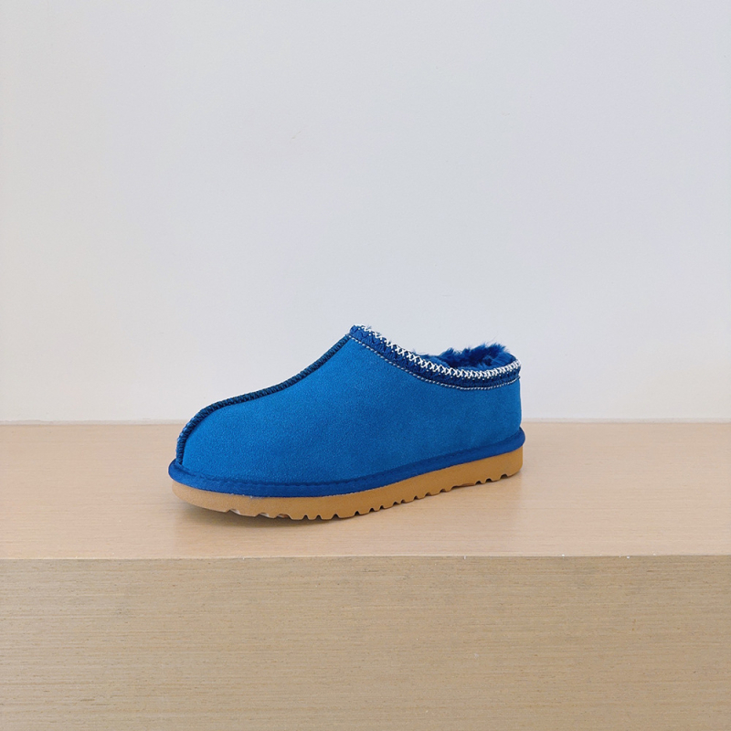 Ghete de zăpadă tricotate în stil etnic, croială joasă, Slip-On, căptușite cu blană artificială, calde