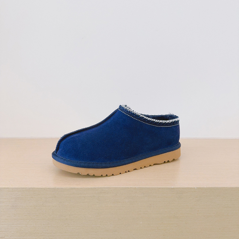 Ghete de zăpadă tricotate în stil etnic, croială joasă, Slip-On, căptușite cu blană artificială, calde