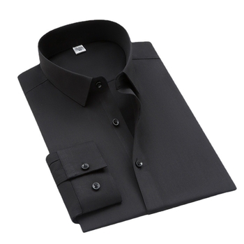 Muška košulja od bambusovih vlakana s dugim rukavima, poslovna košulja bez potrebe glačanja, slim fit