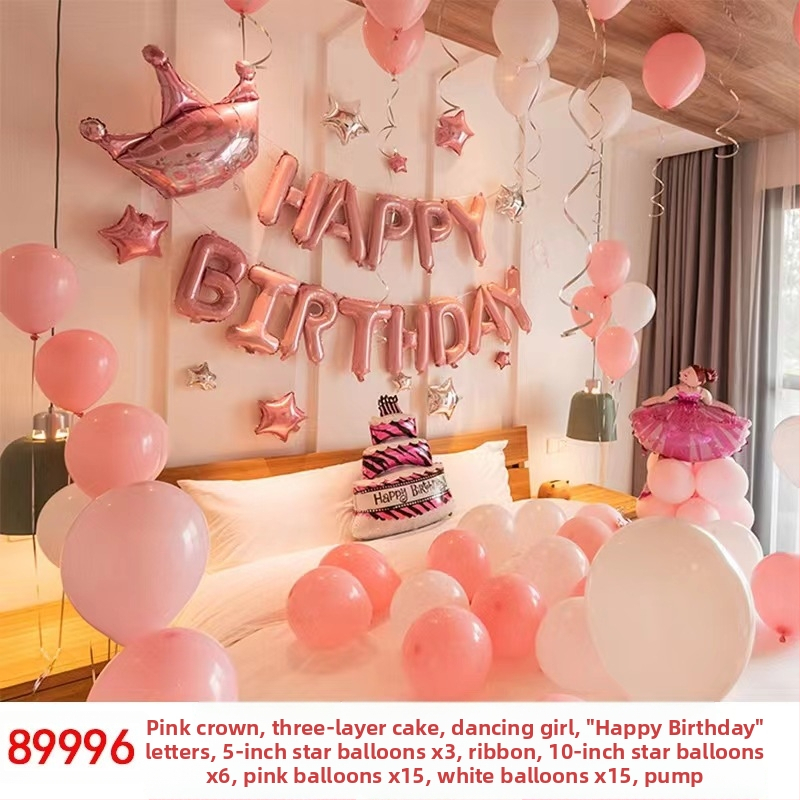 Decorațiuni cu baloane pentru petreceri de sărbătoare și zile de naștere – decor versatil pentru casă, living, restaurant și KTV