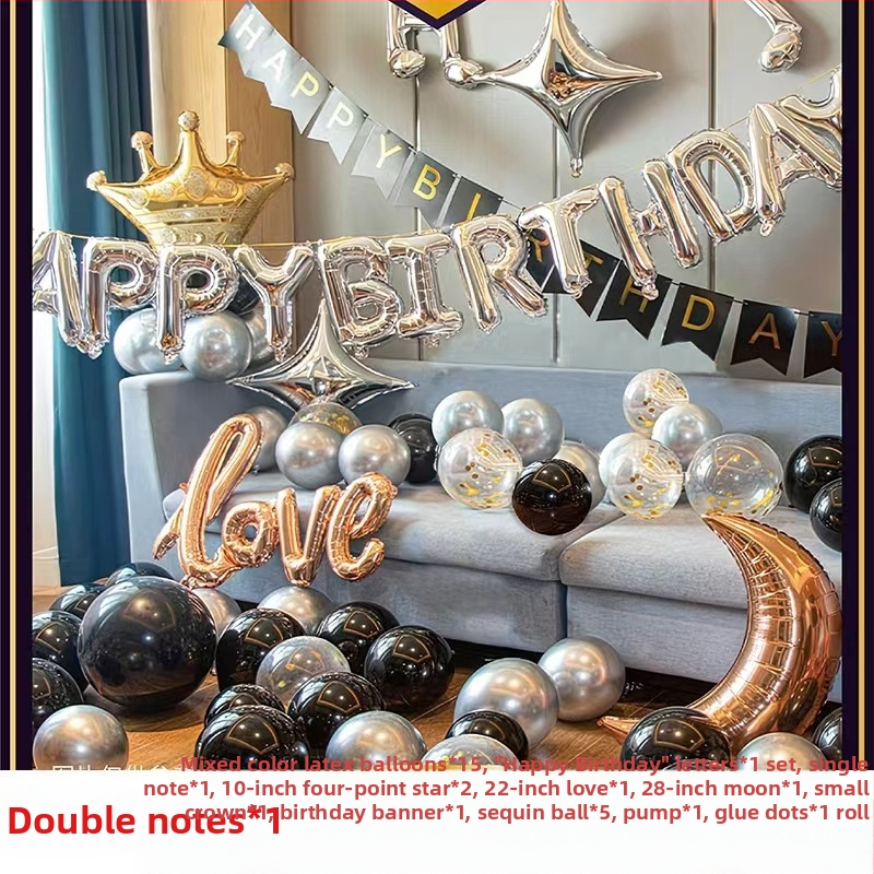 Decorațiuni cu baloane pentru petreceri de sărbătoare și zile de naștere – decor versatil pentru casă, living, restaurant și KTV