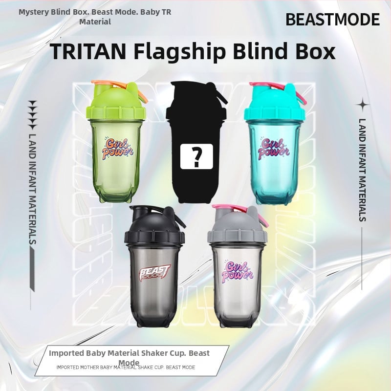 Fitnesz shaker pohár, hőálló fehérje shaker, tejshake keverő és vízkeverő, nyári használatra