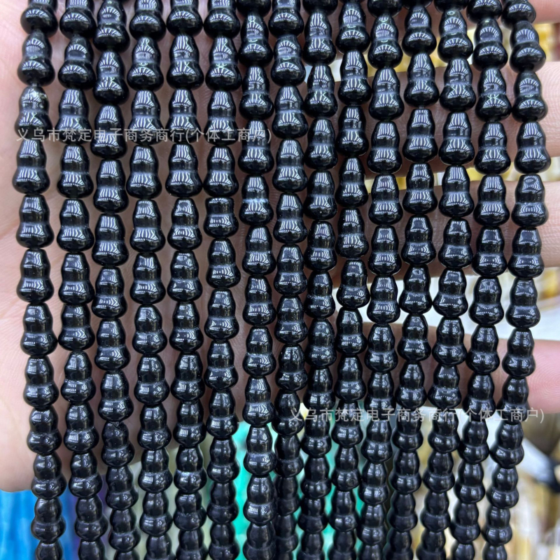 6x9 mm prirodni kamen s vertikalnom rupom, u obliku tikve, privjesak tikve za naušnice, poluproizvodi DIY nakit dodaci