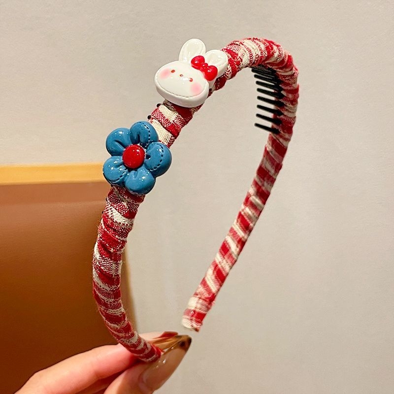 Dječji protuklizni pojas za kosu s Hello Kitty motivom, crtani stil
