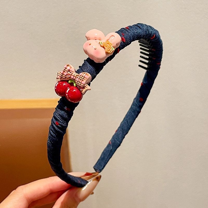 Dječji protuklizni pojas za kosu s Hello Kitty motivom, crtani stil