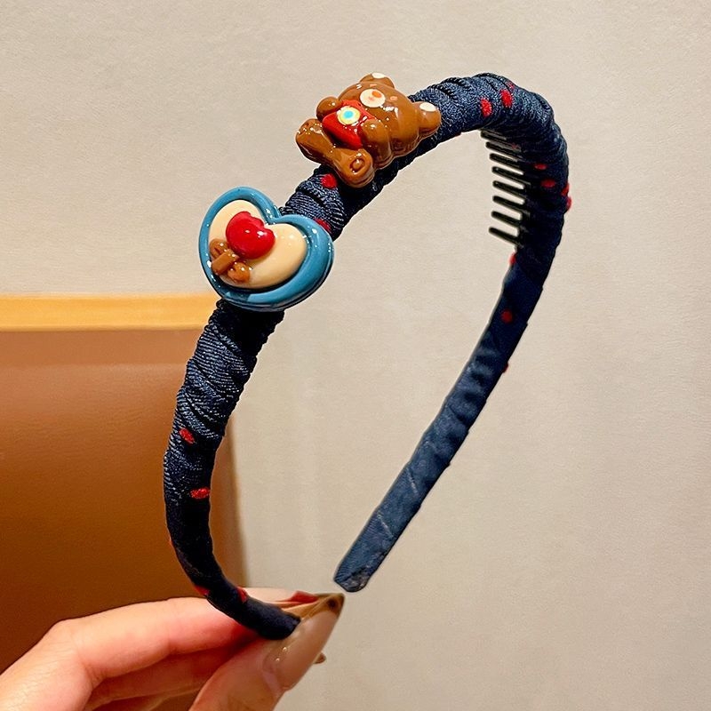 Dječji protuklizni pojas za kosu s Hello Kitty motivom, crtani stil