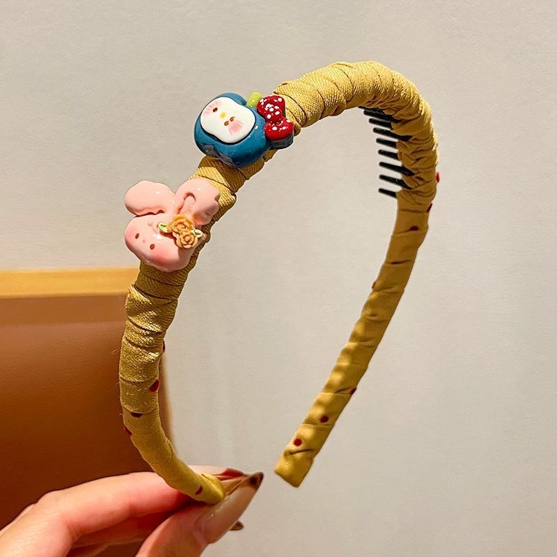Dječji protuklizni pojas za kosu s Hello Kitty motivom, crtani stil