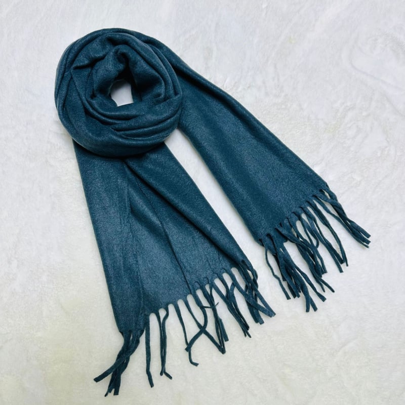 Uniszex velúr kockás kétoldalas sál, 30 cm széles, közepes hosszúságú, piros