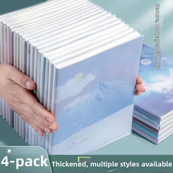 Zápisník A5 s mäkkým PVC obalom, slamený papier, lepená väzba, v štýle Instagramu