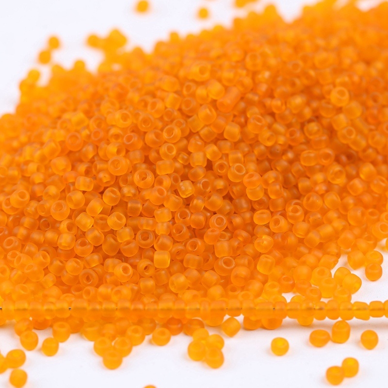 3 mm matne prozirne staklene perle rižinog oblika za DIY, slobodne perle za narukvicu, cvjetna igla za kosu, dodatak s resama, 450 g pakiranje