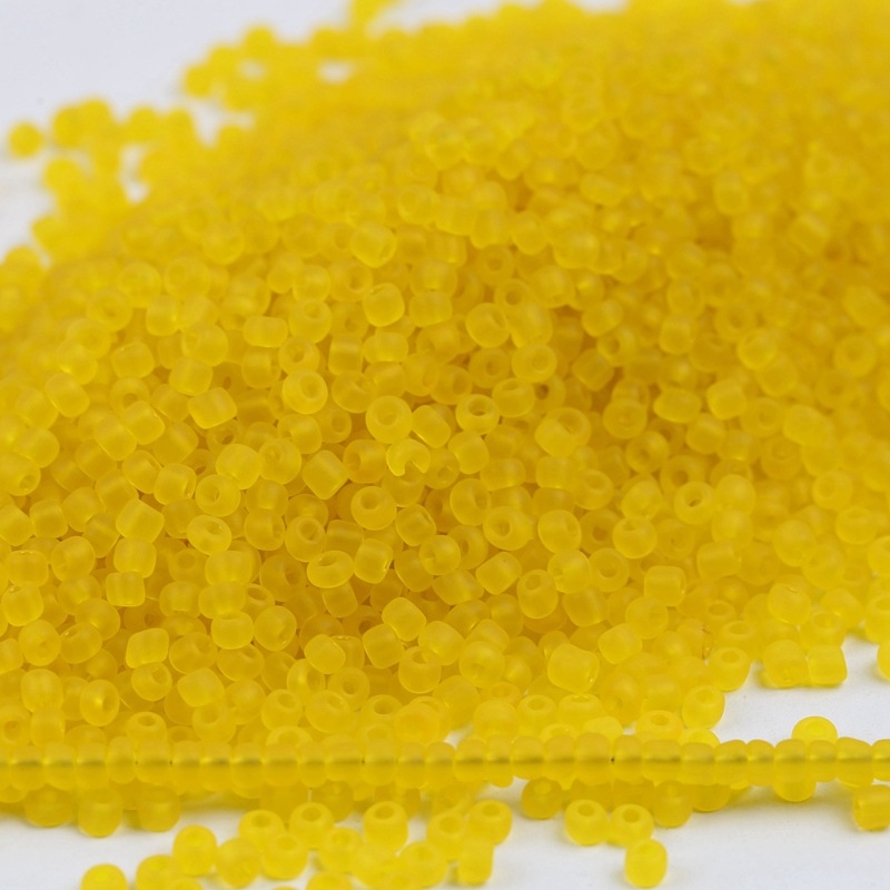 3 mm matne prozirne staklene perle rižinog oblika za DIY, slobodne perle za narukvicu, cvjetna igla za kosu, dodatak s resama, 450 g pakiranje