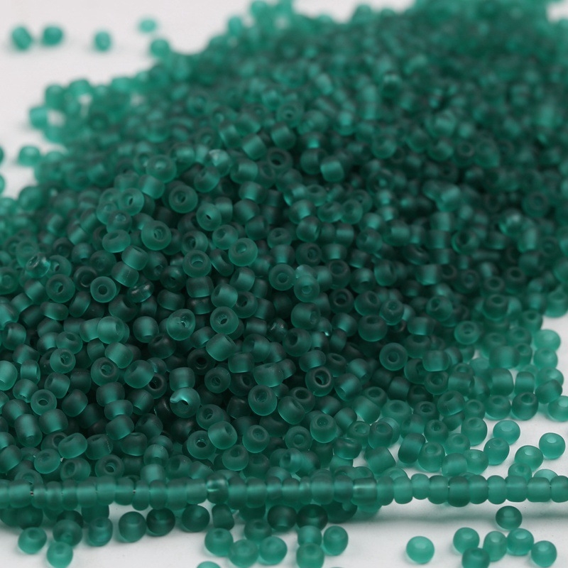 3 mm matne prozirne staklene perle rižinog oblika za DIY, slobodne perle za narukvicu, cvjetna igla za kosu, dodatak s resama, 450 g pakiranje
