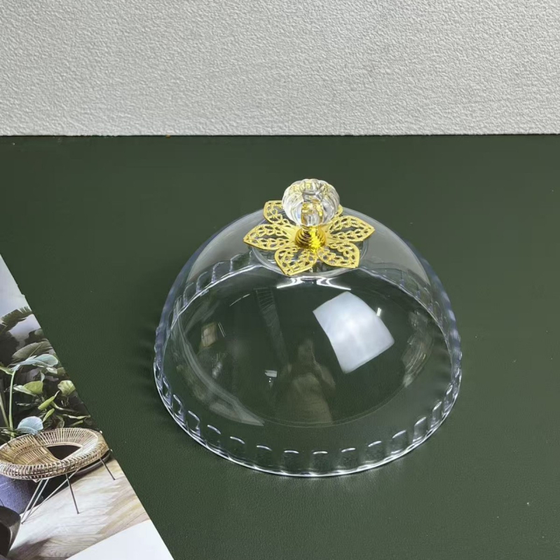 PS prozirni poklopac za tortu — višefunkcionalni plastični poklopac za kruh i hranu, zaštita od prašine