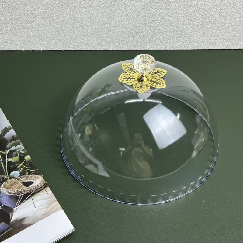 PS prozirni poklopac za tortu — višefunkcionalni plastični poklopac za kruh i hranu, zaštita od prašine
