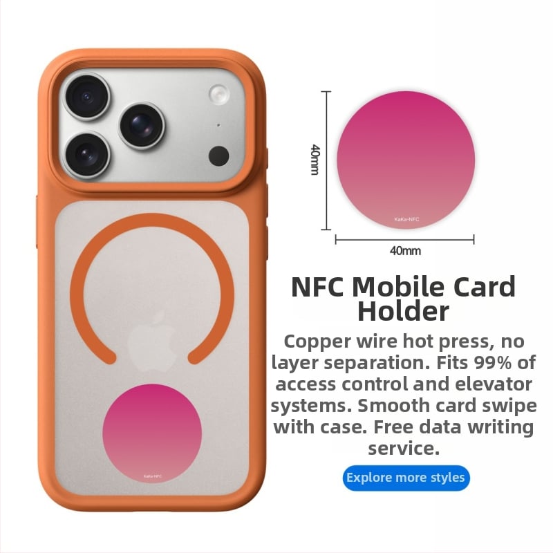 Cuid ultra vékony NFC-hozzáférési kártya matrica bejárati ajtóhoz, lifthez és M1 zárhoz