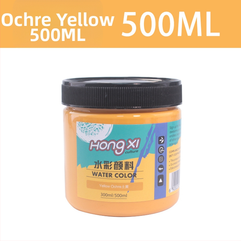 Sada akvarelových a gvašových farieb pre začiatočníkov s objemom 500 ml, 24 farieb
